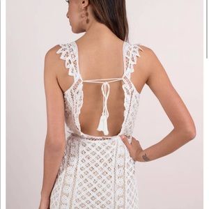 White lace dress dress